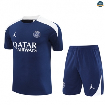 Maxmaillots Training PSG Enfant + Short 2025/26 Bleu Marine/Blanc Online