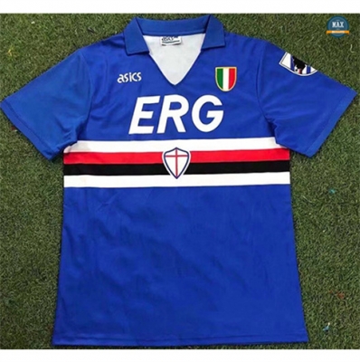 Max Maillots Retro 1991-92 Sampdoria Domicile