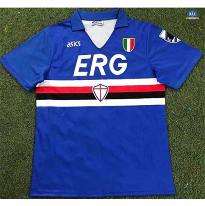 Max Maillots Retro 1991-92 Sampdoria Domicile