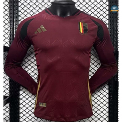 Max Maillot Player Version Belgique Domicile Manche Longue 2024/25