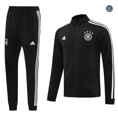 Marque Max Veste Survetement Allemagne 2024/25 noir pas cher fiable