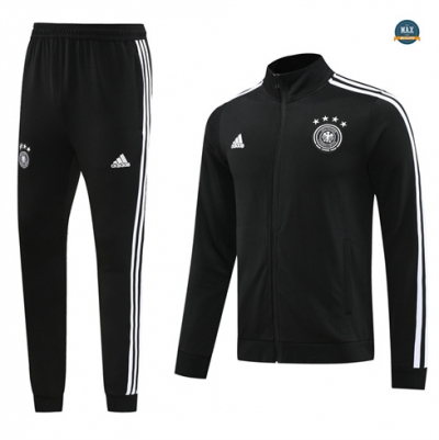 Marque Max Veste Survetement Allemagne 2024/25 noir pas cher fiable