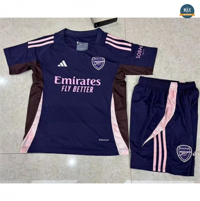 Max Maillot Arsenal Enfant Training Pourpre 2024/25