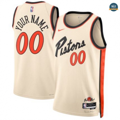 Max Maillot Custom, Detroit Pistons 2024/25 - City