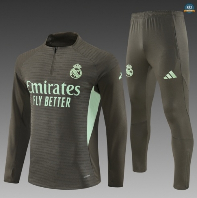 Vendre Max Survetement Enfant Real Madrid 2025/26 kaki/Vert