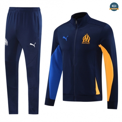 Veste Survetement Olympique Marseille 2024/25 bleu royal