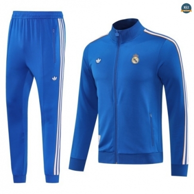 Achetés Max Veste Survetement Real Madrid 2025/26 Bleu/BlanC