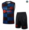 Achetez Maillots Training Barcelone Ensemble Short Débardeur Homme 2024/25 noir