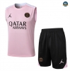 Achat Maillot Training Paris Saint Germain Ensemble Short Débardeur Homme 2024/25 rose