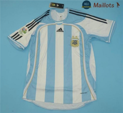Maillot Retro 2006 Argentina Domicile