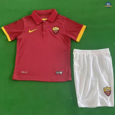 Max Maillots Retro 2014-15 AS Rome Enfant Domicile