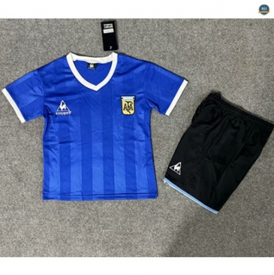 Max Maillots Rétro Argentine Enfant Exterieur 1986