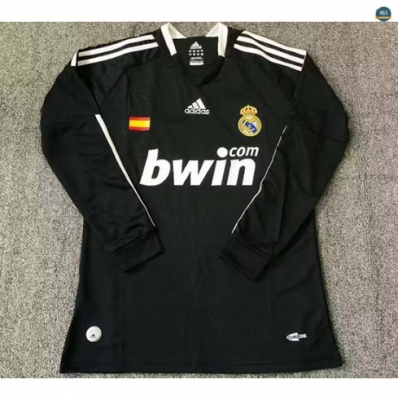 Max Maillots Rétro Real Madrid Third Manche Longue 2008-09