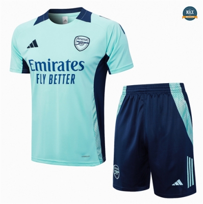 Nouveau Max Maillots Training Arsenal + Short 2024/25 Bleu