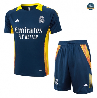 Soldes Max Maillots Training Real Madrid + Short 2024/25 Bleu marine