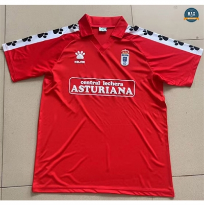 Max Maillots Retro 2019-92 Real Oviedo Exterieur