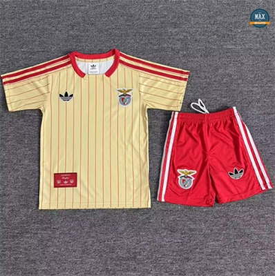 Maillot Foot Benfica Enfant Jaune 2025/26