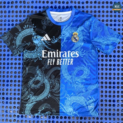 Max Maillots Real Madrid Training dragon Bleu 2025/26