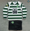 Max Maillots Rétro 2001-03 Sporting CP Enfant Domicile Manche Longue