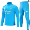 Maxmaillots Survetement Real Madrid 2025/26 Bleu/Blanc Pas Cher