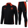Maxmaillots Veste Survetement SC Internacional 2025/26 Noir/Rouge discout