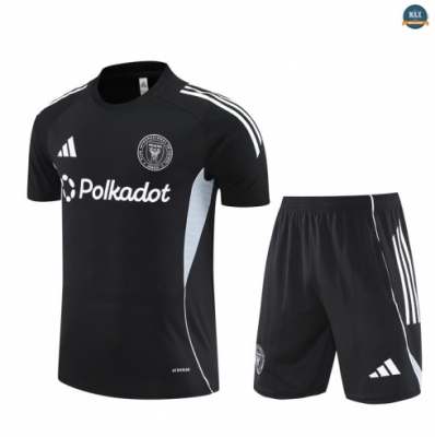 Maxmaillots Training Inter Miami + Short 2025/26 Noir/Blanc Online