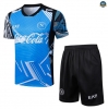 Maxmaillots Training Naples + Short 2025/26 Bleu/Noir discout