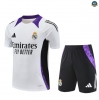 Maxmaillots Training Real Madrid Enfant + Short 2025/26 Blanc/violet discout