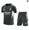 Maxmaillots Training Real Madrid + Short 2025/26 Bleu Marine/Vert personnalisé