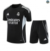 Maxmaillots Training Real Madrid + Short 2025/26 Noir/Vert/Blanc personnalisé