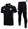Maxmaillots Training Polo Real Madrid 2025/26 Noir/Blanc Pas Cher