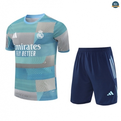 Maxmaillots Training Real Madrid + Short 2025/26 Vert/Bleu Marine Online