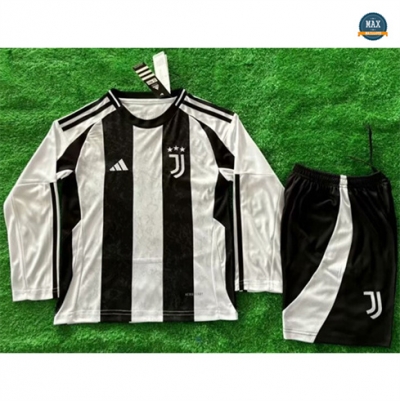 Max Maillots Juventus Enfant Domicile Manche Longue 2024/25