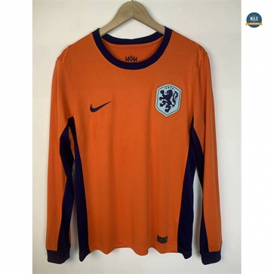 Flocage Max Maillot Pays-Bas Domicile Manche Longue 2024/25 pas cher fiable