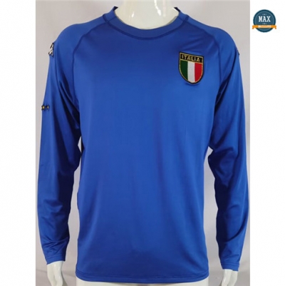 Max Maillot foot Retro2000#Italie Domicile Manche Longue discout