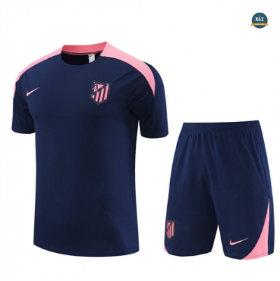 Achetez Max Maillot Atletico Madrid + Shorts 2024/25 Training bleu royal pas cher fiable
