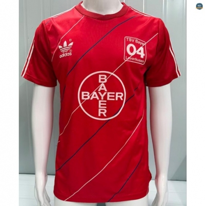 Max Maillots Foot Retro 1987-88 Bayer Leverkusen Domicile