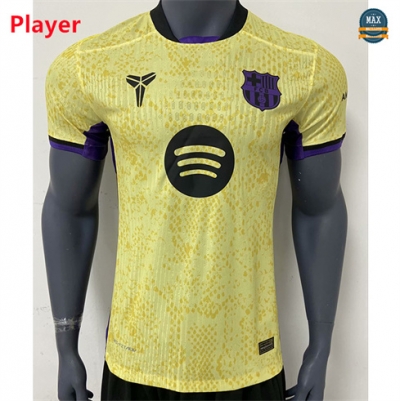 Max Maillots Barcelone Player Jaune 2024/25