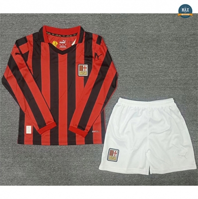 Maillot Milan AC Enfant commemorative Manche Longue Rouge 2024/25