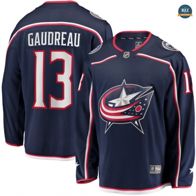 Max Maillots Johnny Gaudreau, Columbus Blue Jackets - Navy