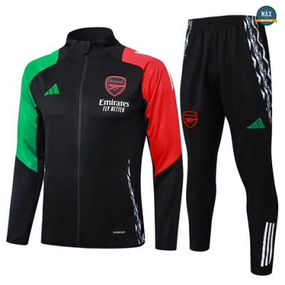 Veste Survetement Enfant Arsenal 2024/25 noir
