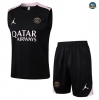Choix Maillots Training Paris Saint Germain Ensemble Short Débardeur Homme 2024/25 noir