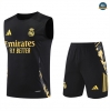 Soldes Maillot Training Real Madrid Ensemble Short Débardeur Homme 2024/25 noir