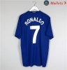 Maillot Retro 2008-09 Manchester United Exterieur Bleu (7 Cristiano Ronaldo)