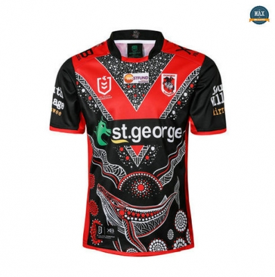 Max Maillot Rugby St George Illawarra Dragons Édition de héros 2019/20