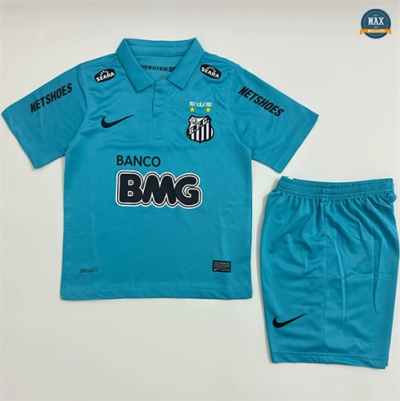 Max Maillot Rétro 2012-13 Santos Enfant Bleu