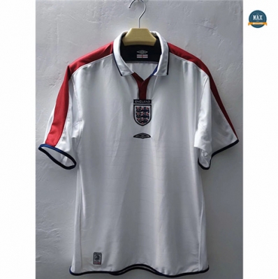 Max Maillots Retro 2004 Angleterre Domicile