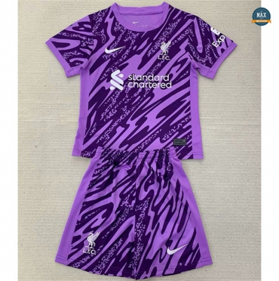 Achetés Max Maillot Liverpool Enfant Gardien de but Violet 2024/25
