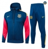 Achetés Max Veste Survetement Barcelone à Capuche 2024/25 Bleu