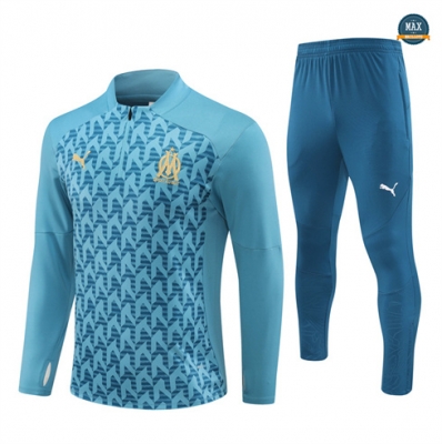 Soldes Max Survetement Enfant Olympique Marseille 2024/25 vert